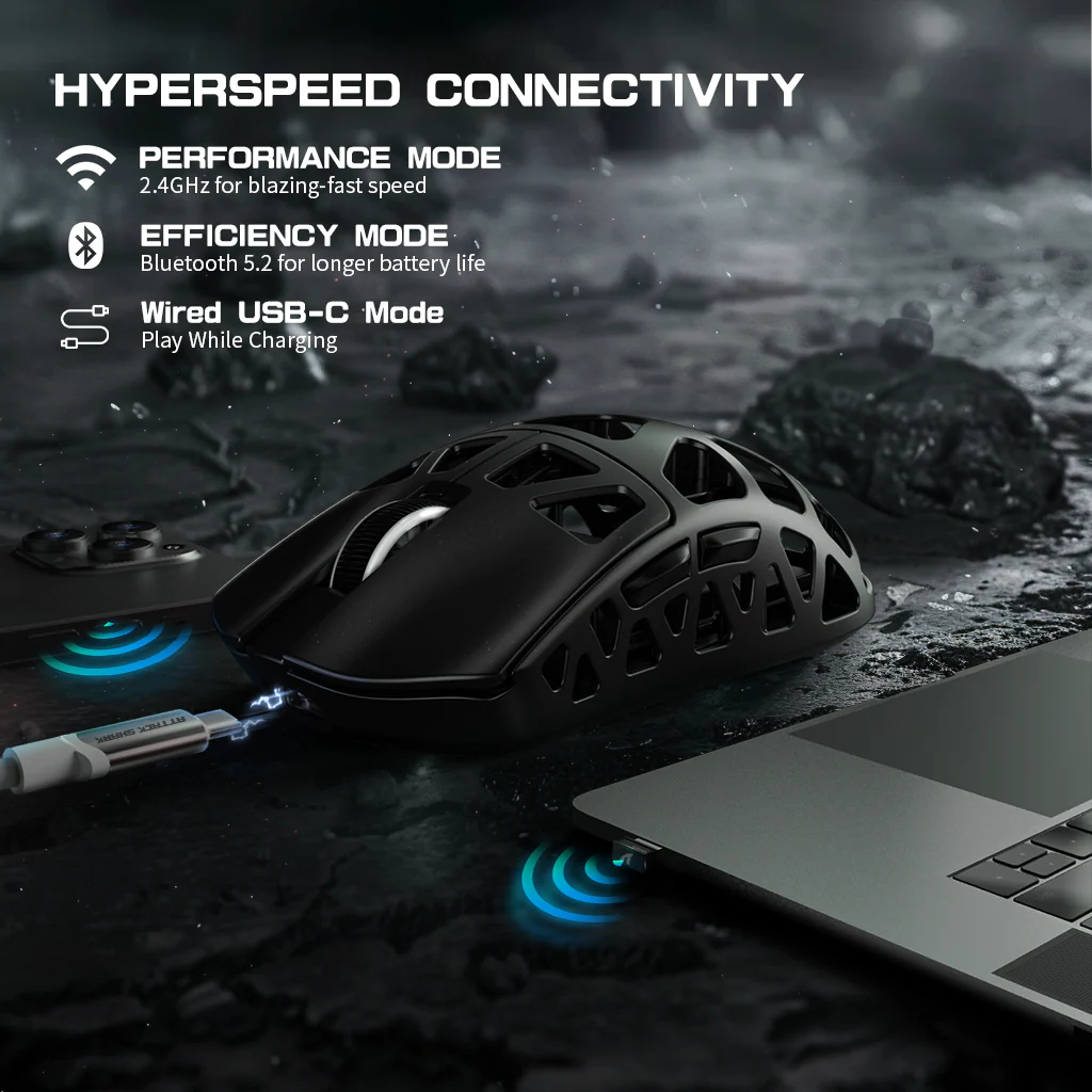 ATTACK SHARK R3 Magnesium Alloy Gaming Mouse 8K - Image 27