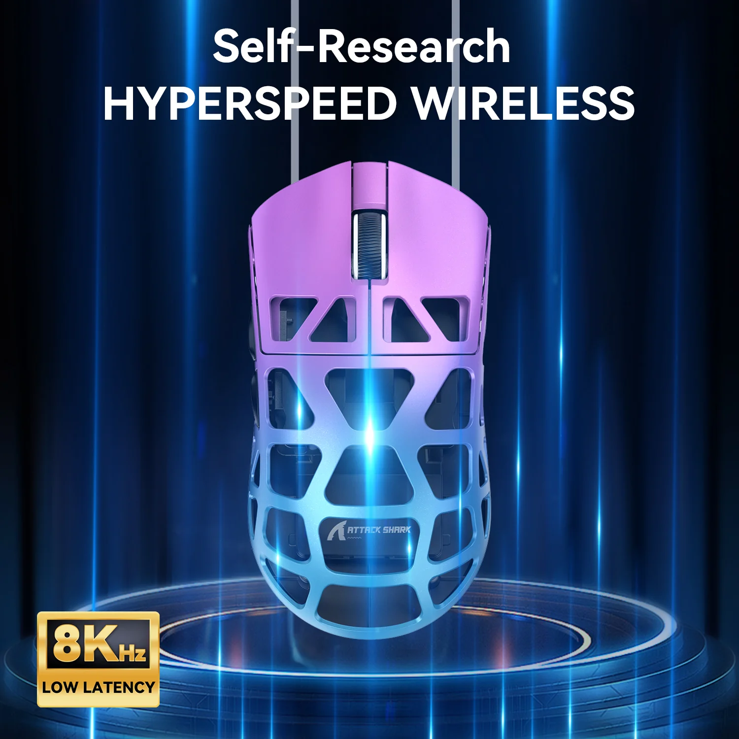 ATTACK SHARK R3 Magnesium Alloy Gaming Mouse 8K - Image 4