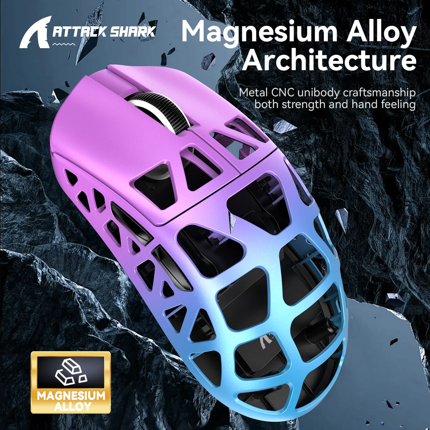 ATTACK SHARK R3 Magnesium Alloy Gaming Mouse 8K - Image 6