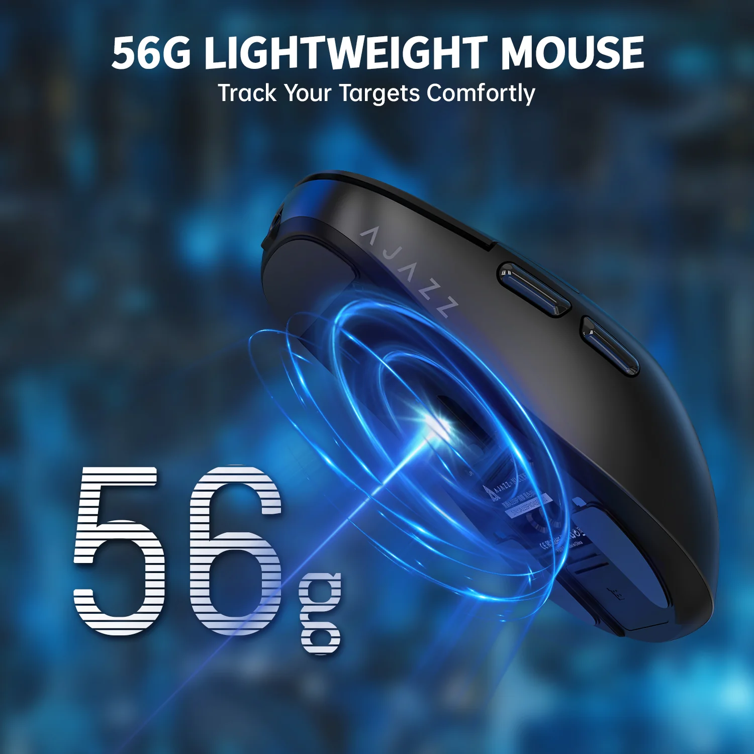 ATTACK SHARK x AJ159P Tri-mode Gaming Mouse with with Magnetic Charging Dock - Image 14