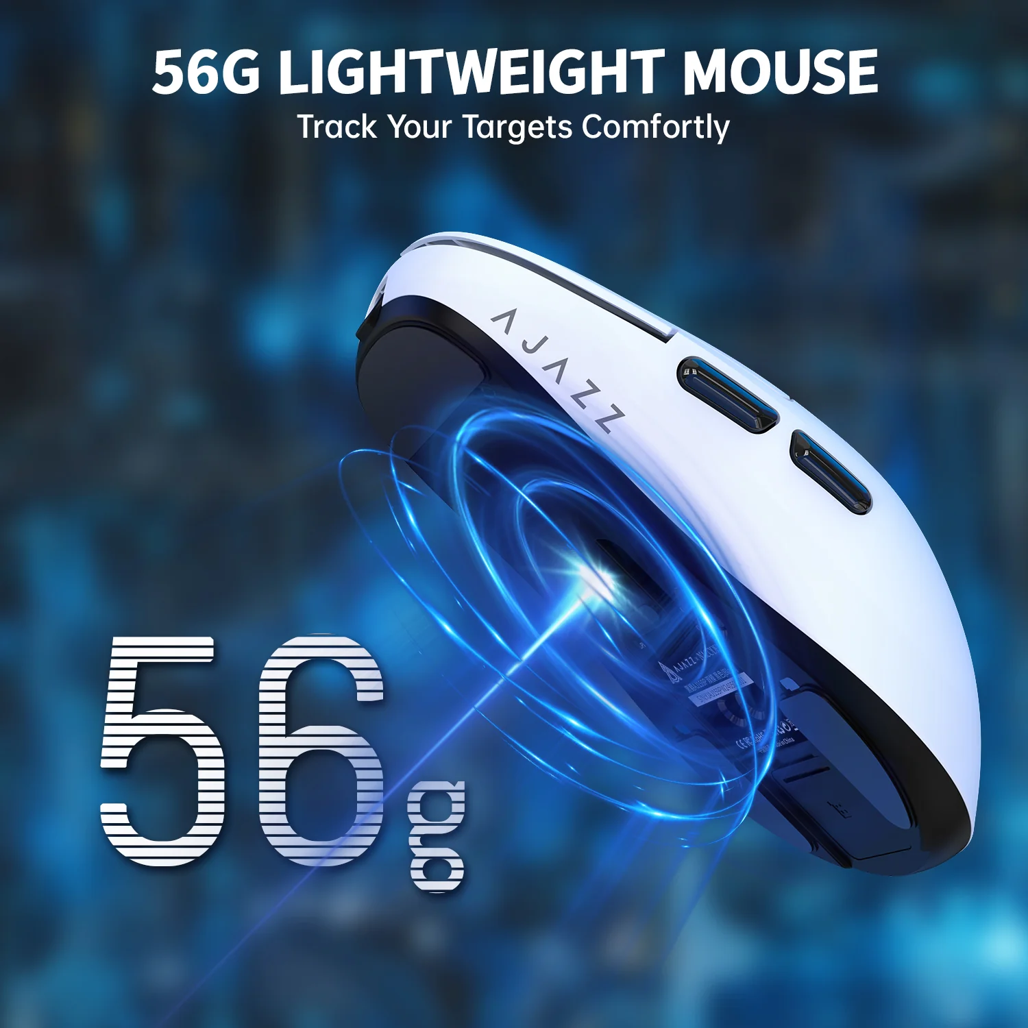 ATTACK SHARK x AJ159P Tri-mode Gaming Mouse with with Magnetic Charging Dock - Image 22