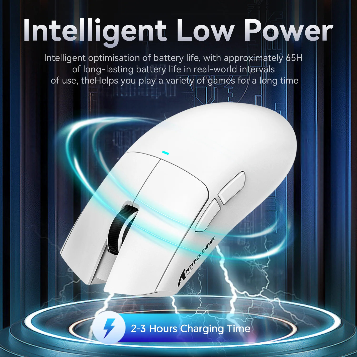ATTACK SHARK X11 Wireless Gaming Mouse with Charging Dock - Image 5