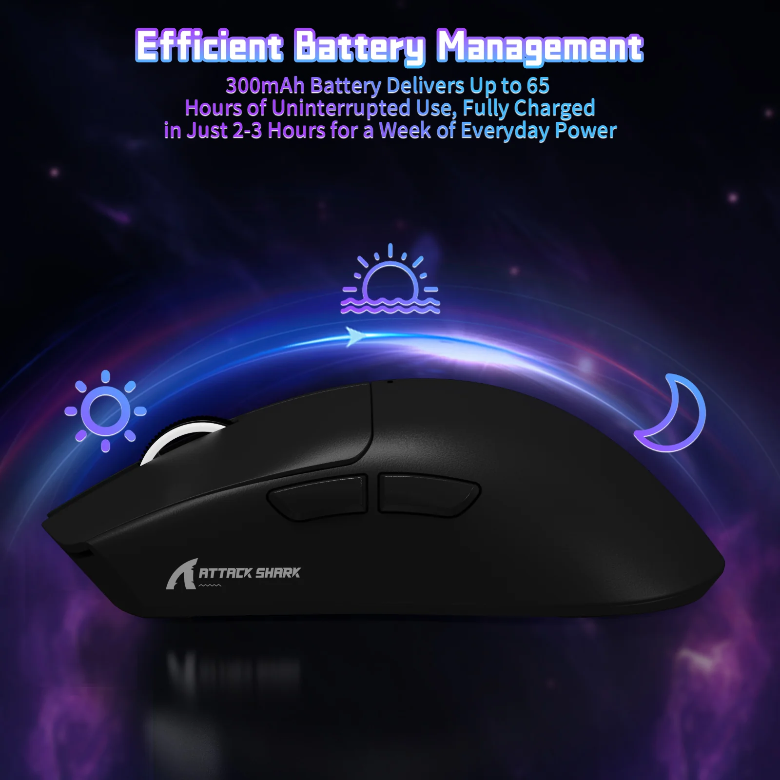 ATTACK SHARK X11SE Wireless Gaming Mouse - Image 15