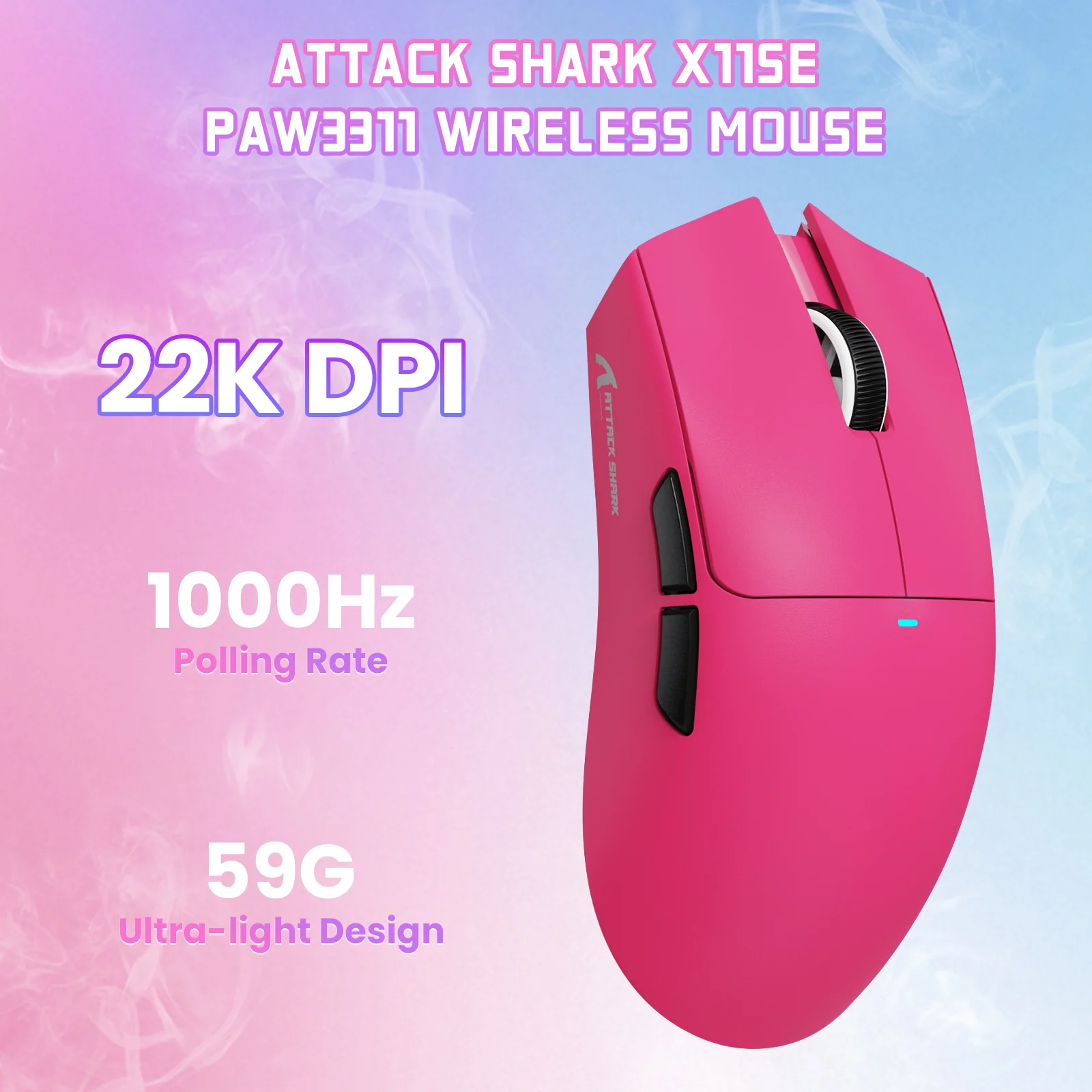 ATTACK SHARK X11SE Wireless Gaming Mouse - Image 26