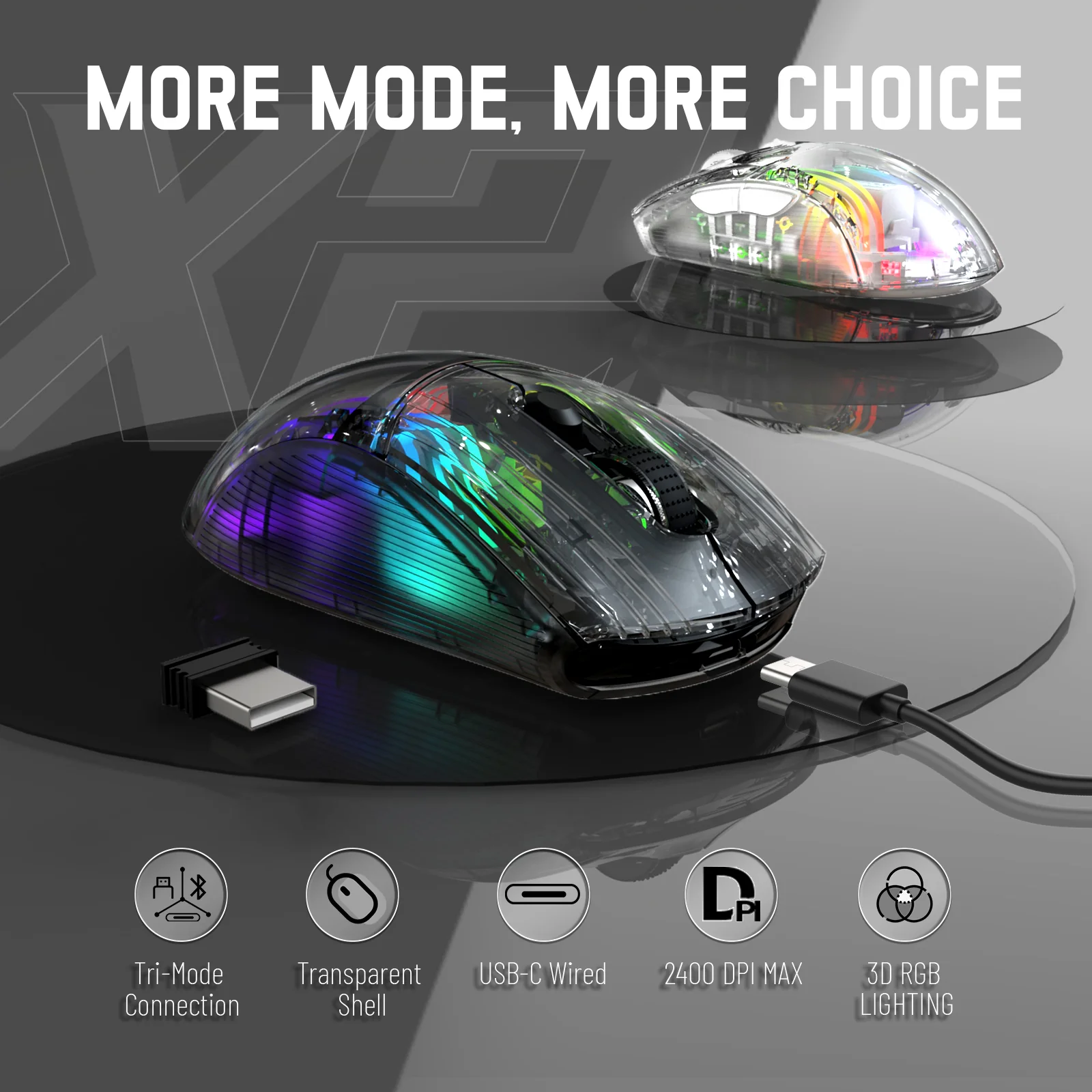 ATTACK SHARK X2 Wireless Gaming Mouse - Image 11