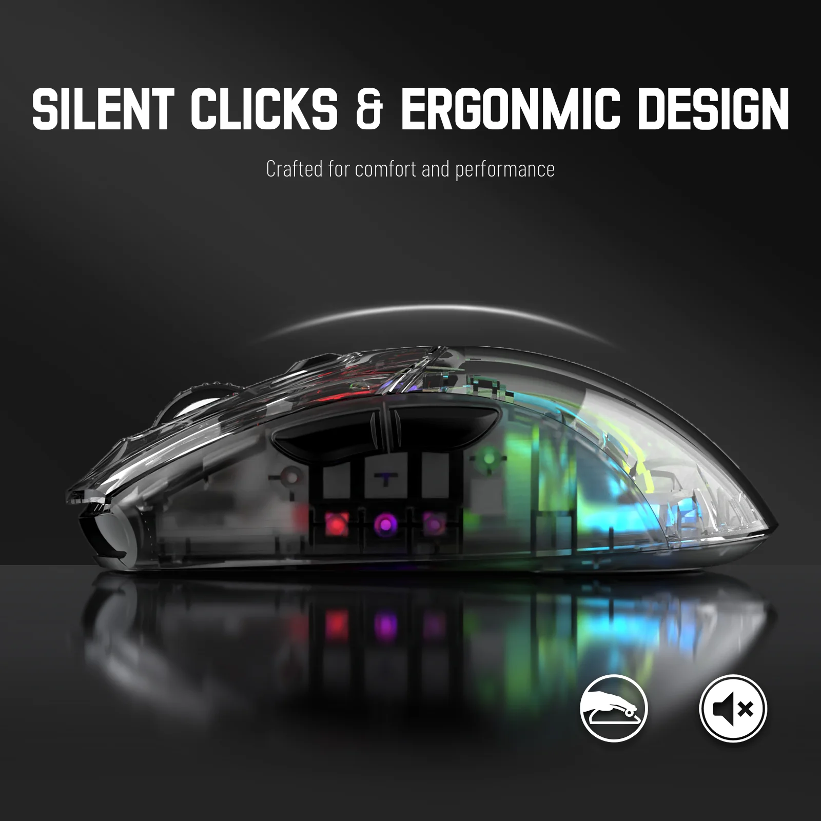 ATTACK SHARK X2 Wireless Gaming Mouse - Image 17