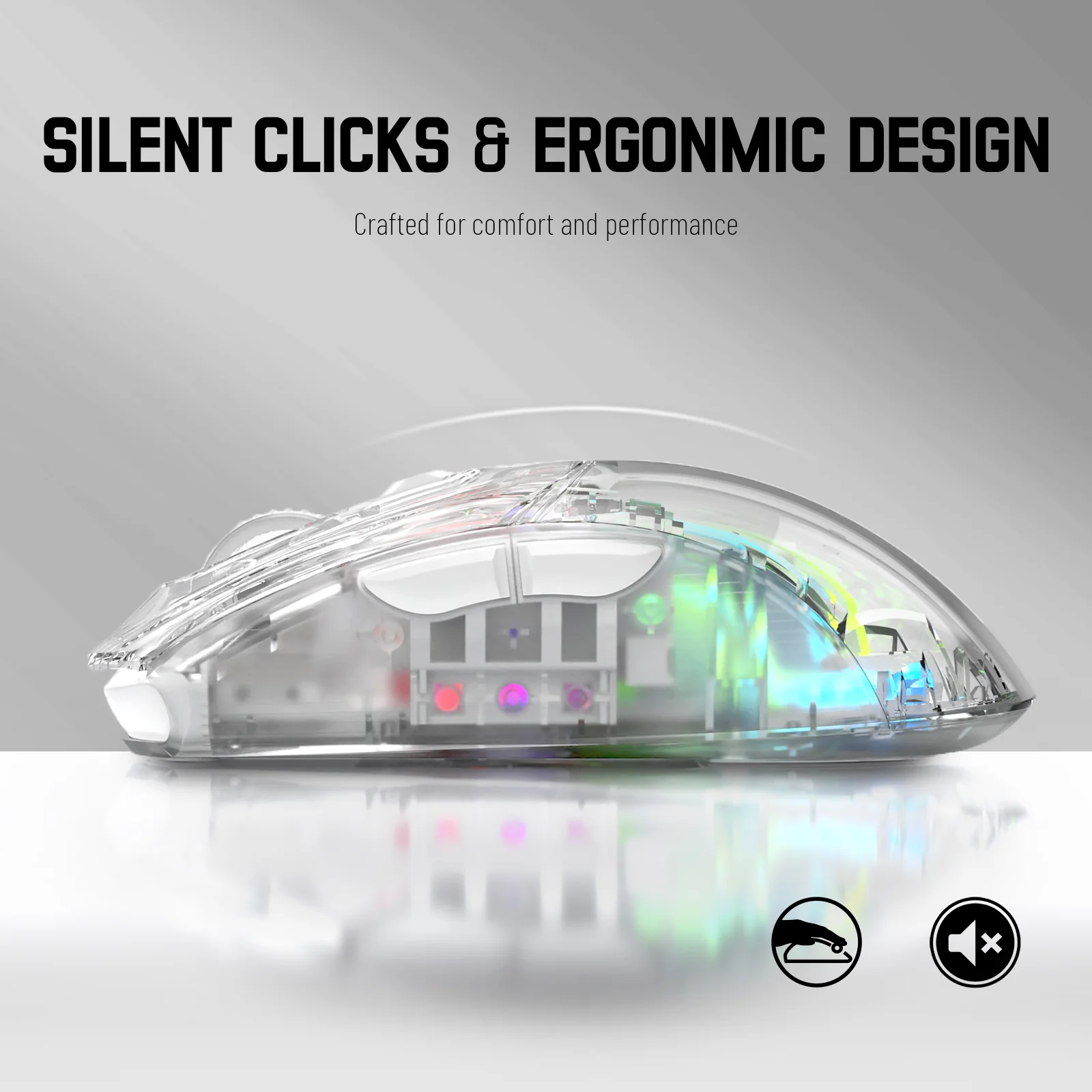 ATTACK SHARK X2 Wireless Gaming Mouse - Image 8