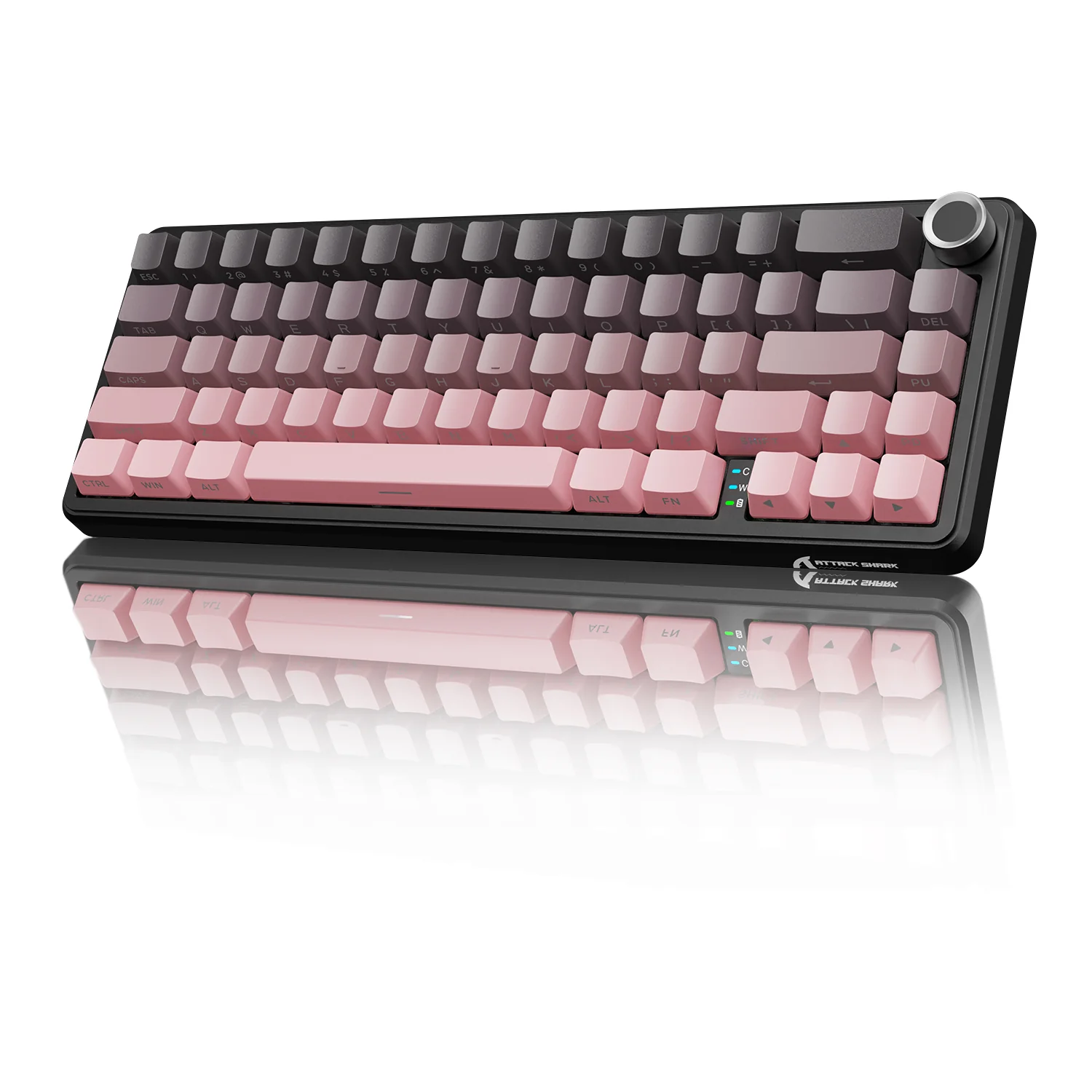 ATTACK SHARK X66 Wireless Mechanical Keyboard with Side Printed PBT Keycaps - Image 10