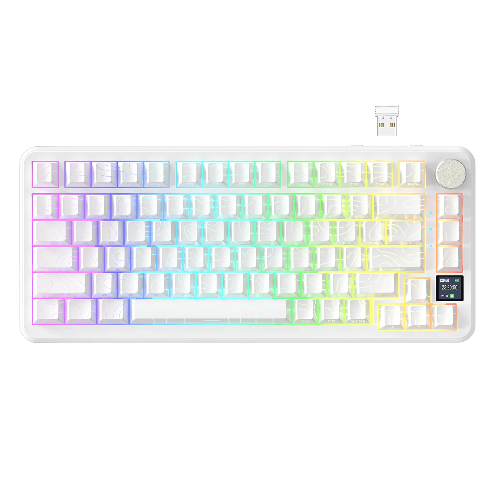 ATTACK SHARK X85PRO Tri-mode Gasket Mechanical Keyboard - Image 41