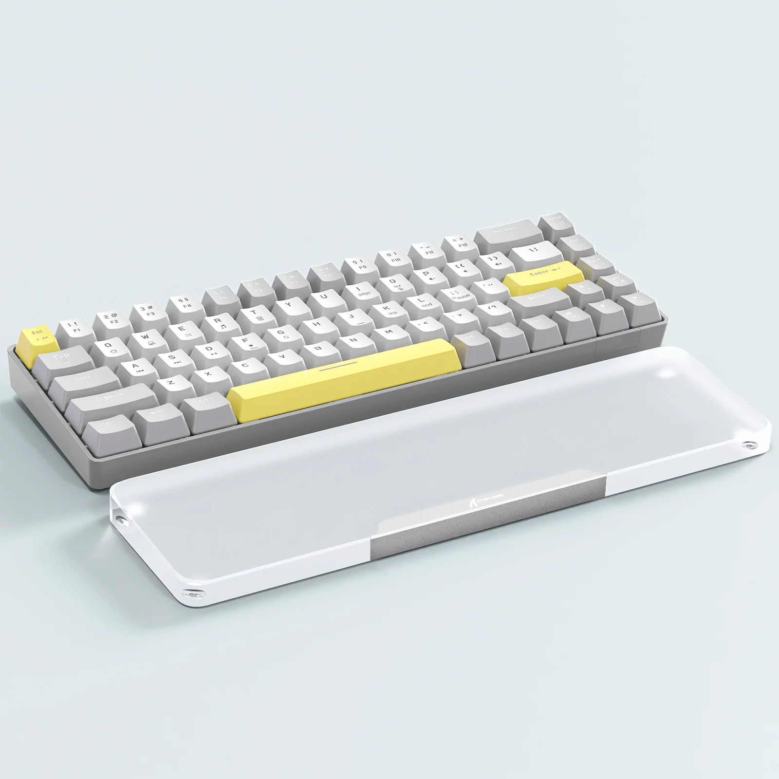 ATTACK SHARK 68 KEYS ACRYLIC WRIST REST - Image 19