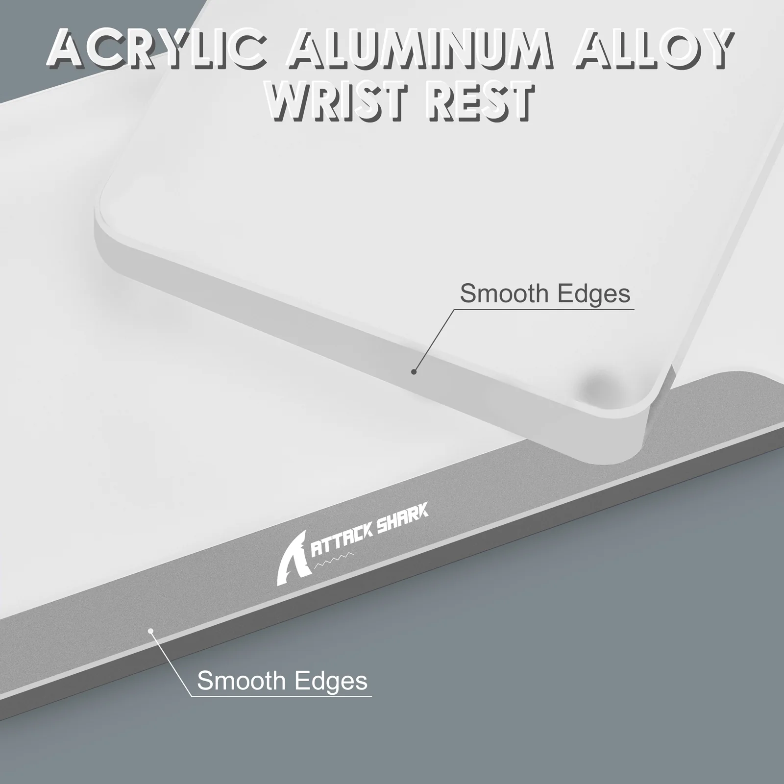 ATTACK SHARK 68 KEYS ACRYLIC WRIST REST - Image 22