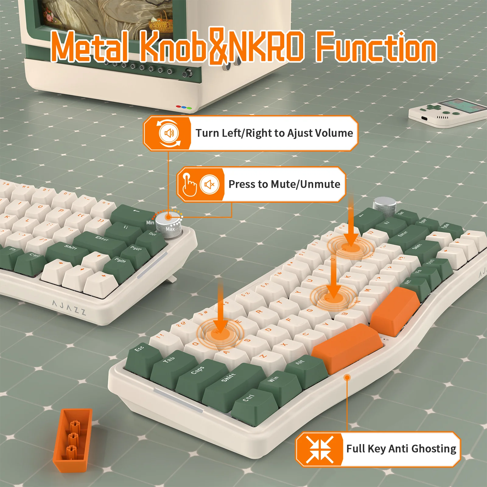 ATTACK SHARK x AJAZZ AKS068 Alice Mechanical Keyboard - Image 31