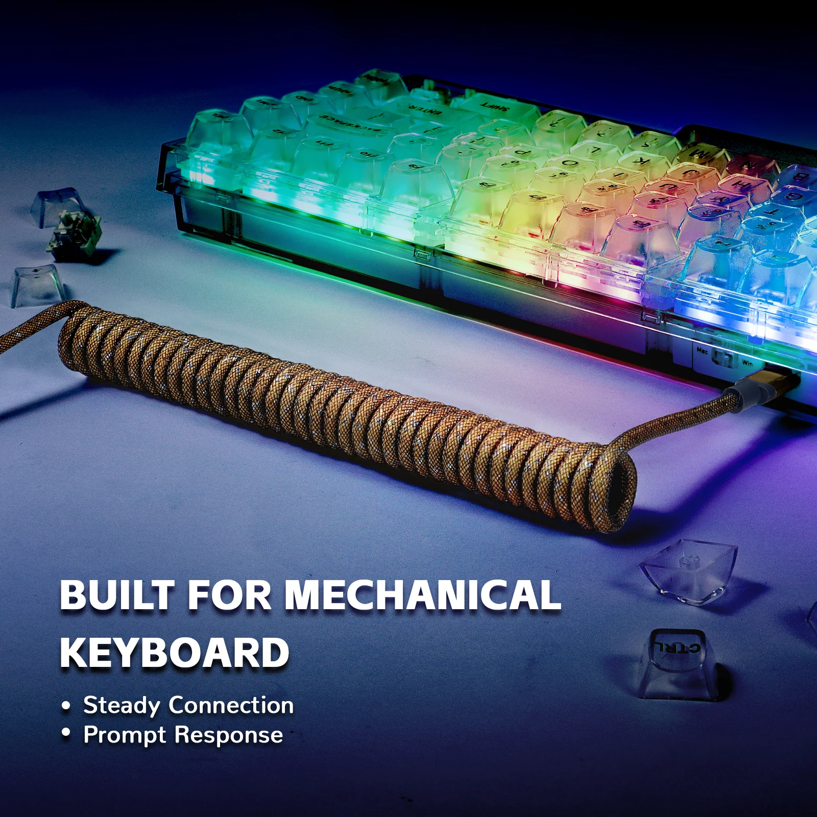 ATTACK SHARK C03 COILED CABLE - Image 15