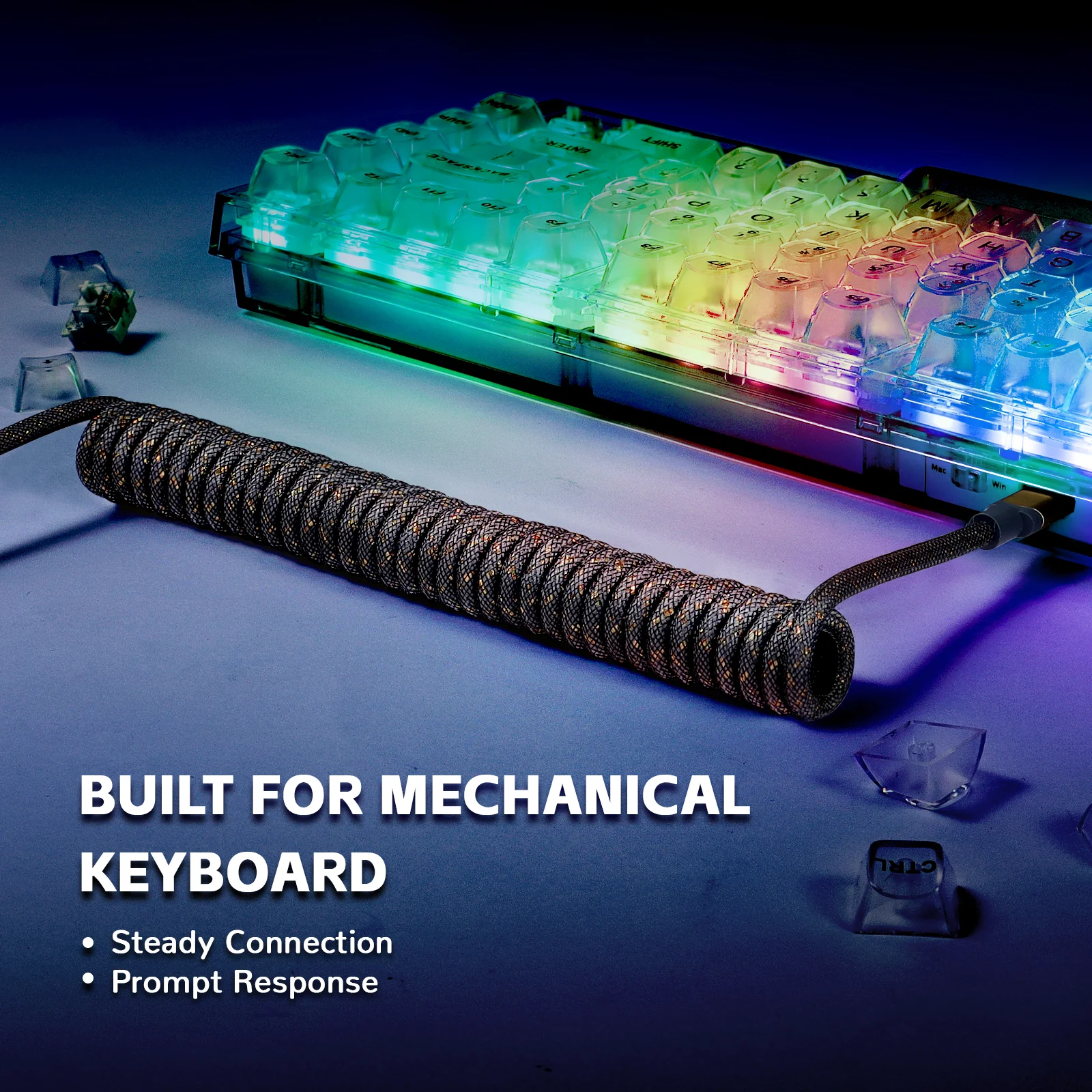 ATTACK SHARK C03 COILED CABLE - Image 23