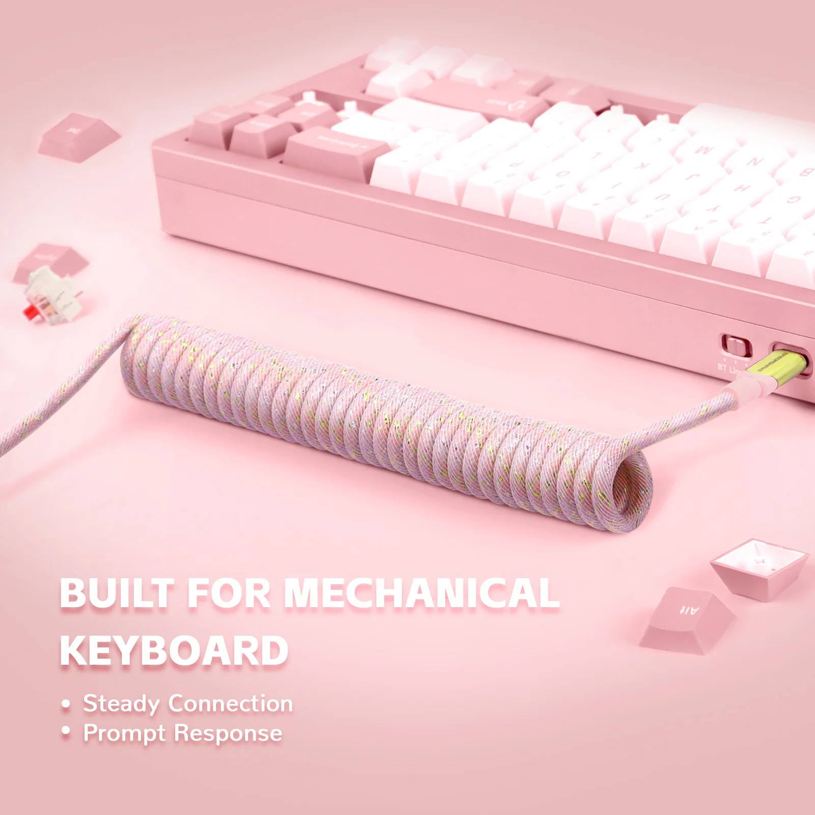 ATTACK SHARK C03 COILED CABLE - Image 56