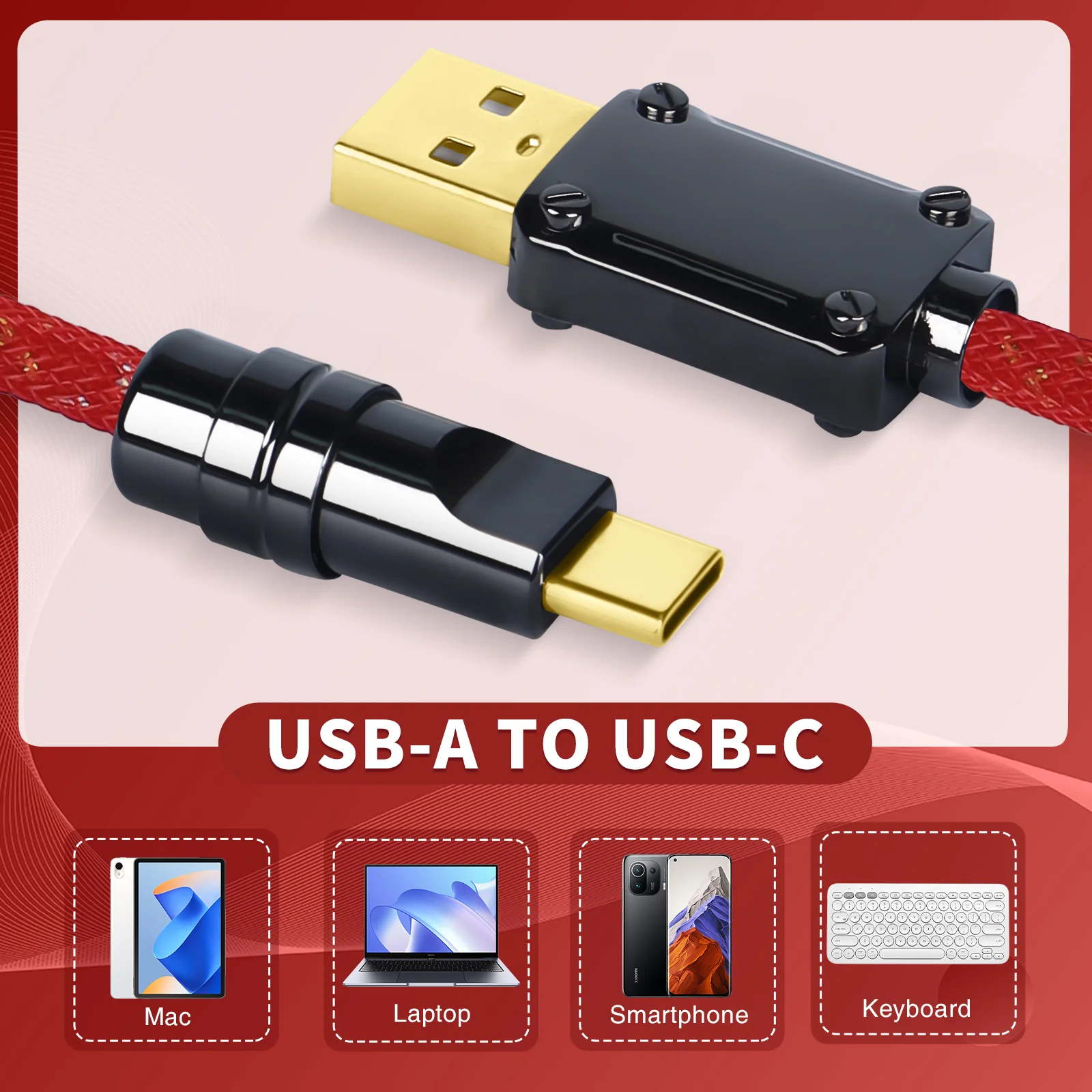 ATTACK SHARK C05 Coiled Cable - Image 29