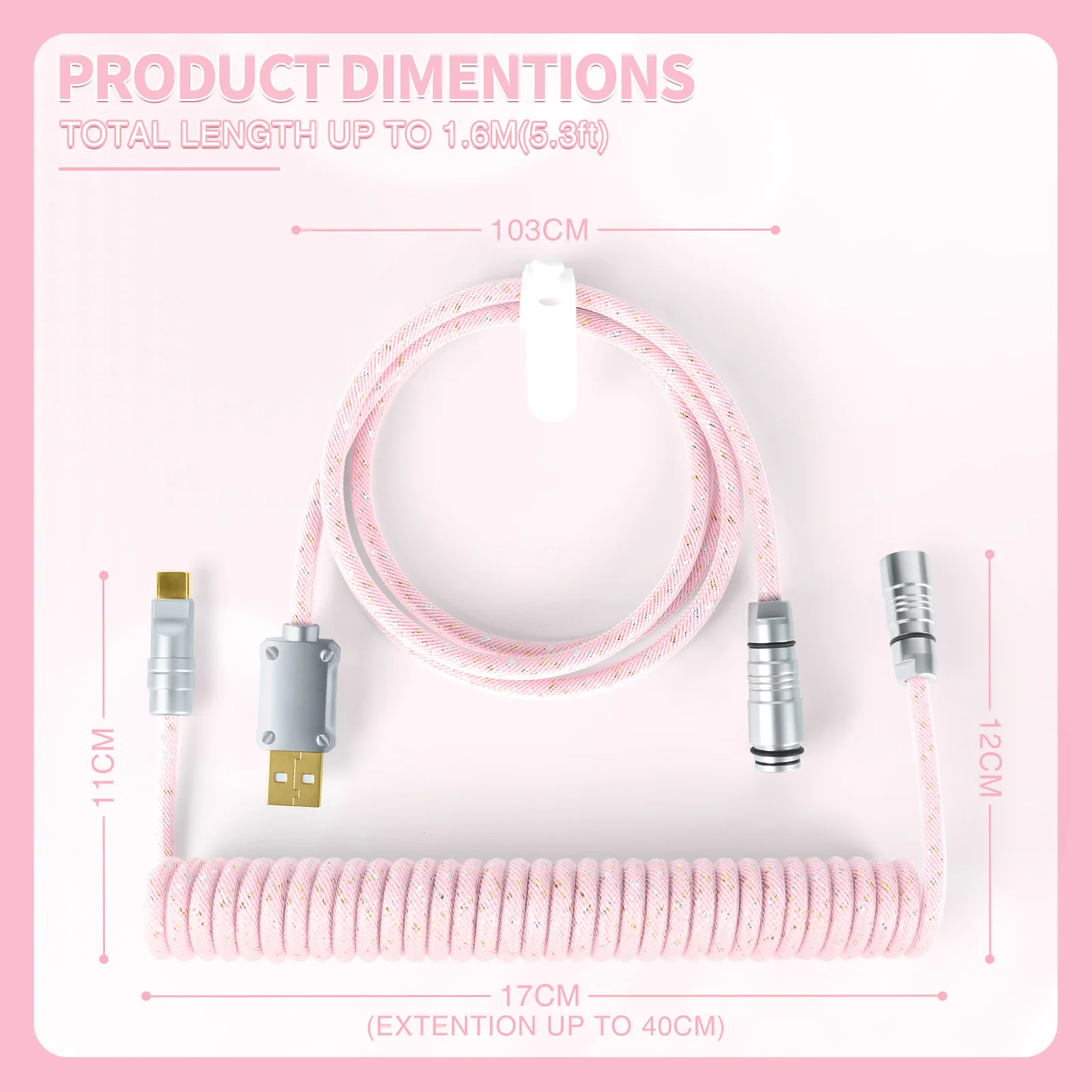 ATTACK SHARK C05 Coiled Cable - Image 36