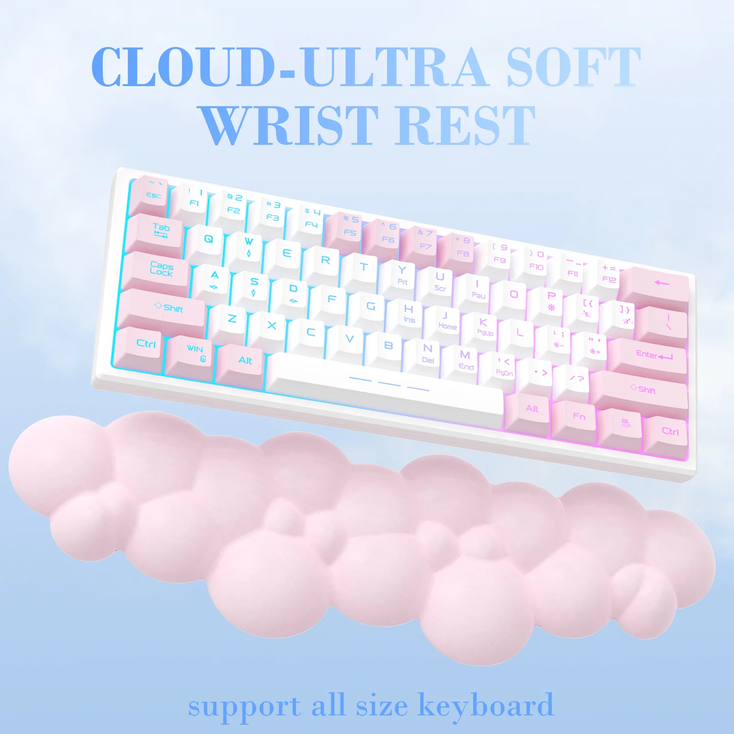 ATTACK SHARK Cloud Keyboard Wrist Rest - Image 32