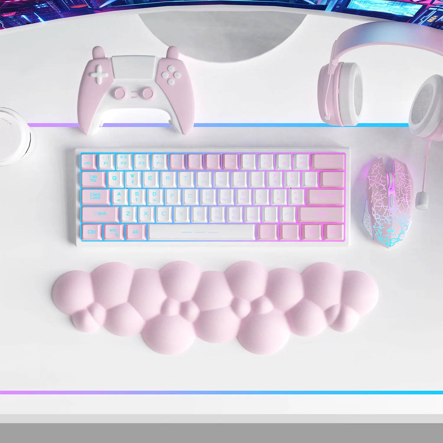 ATTACK SHARK Cloud Keyboard Wrist Rest - Image 39