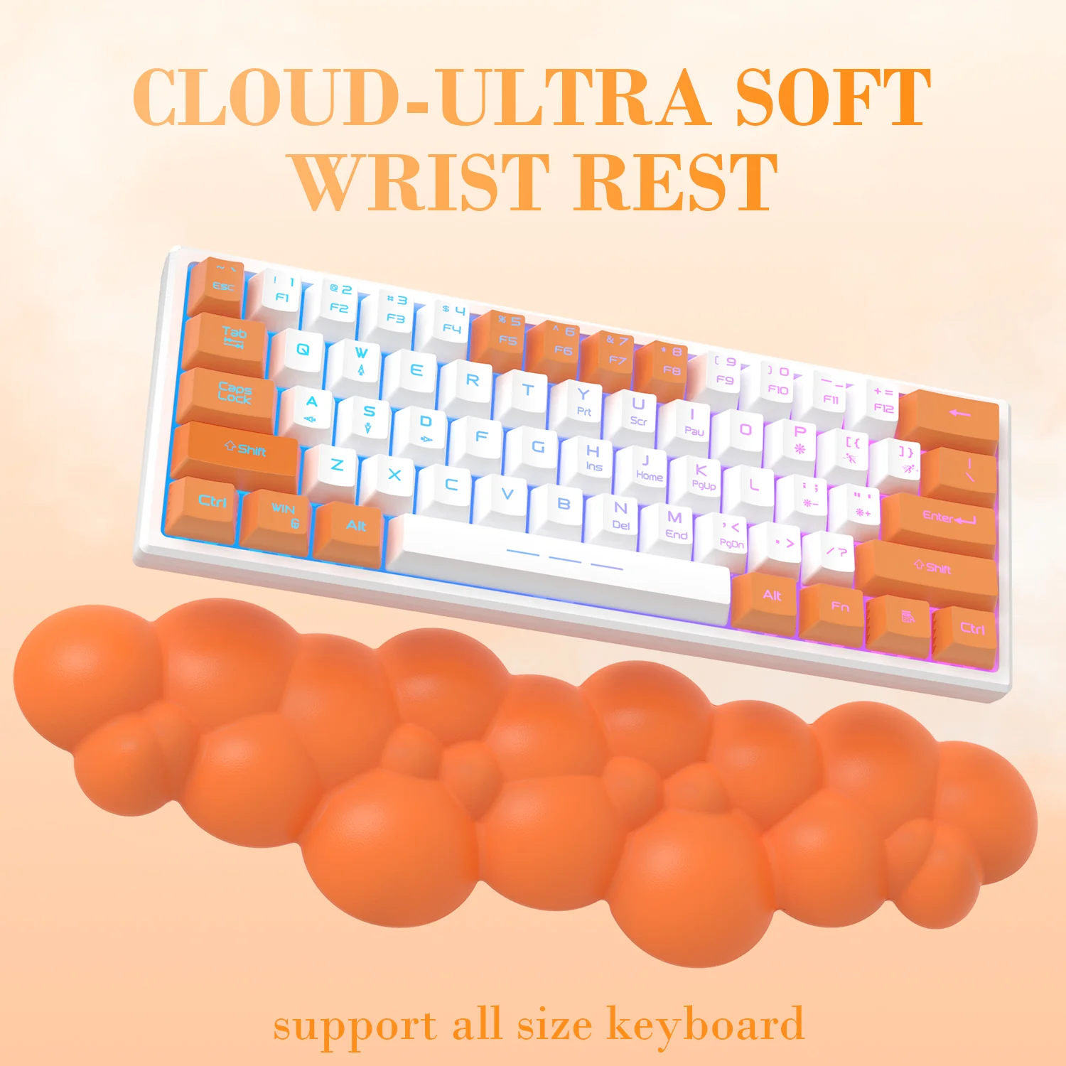ATTACK SHARK Cloud Keyboard Wrist Rest - Image 62