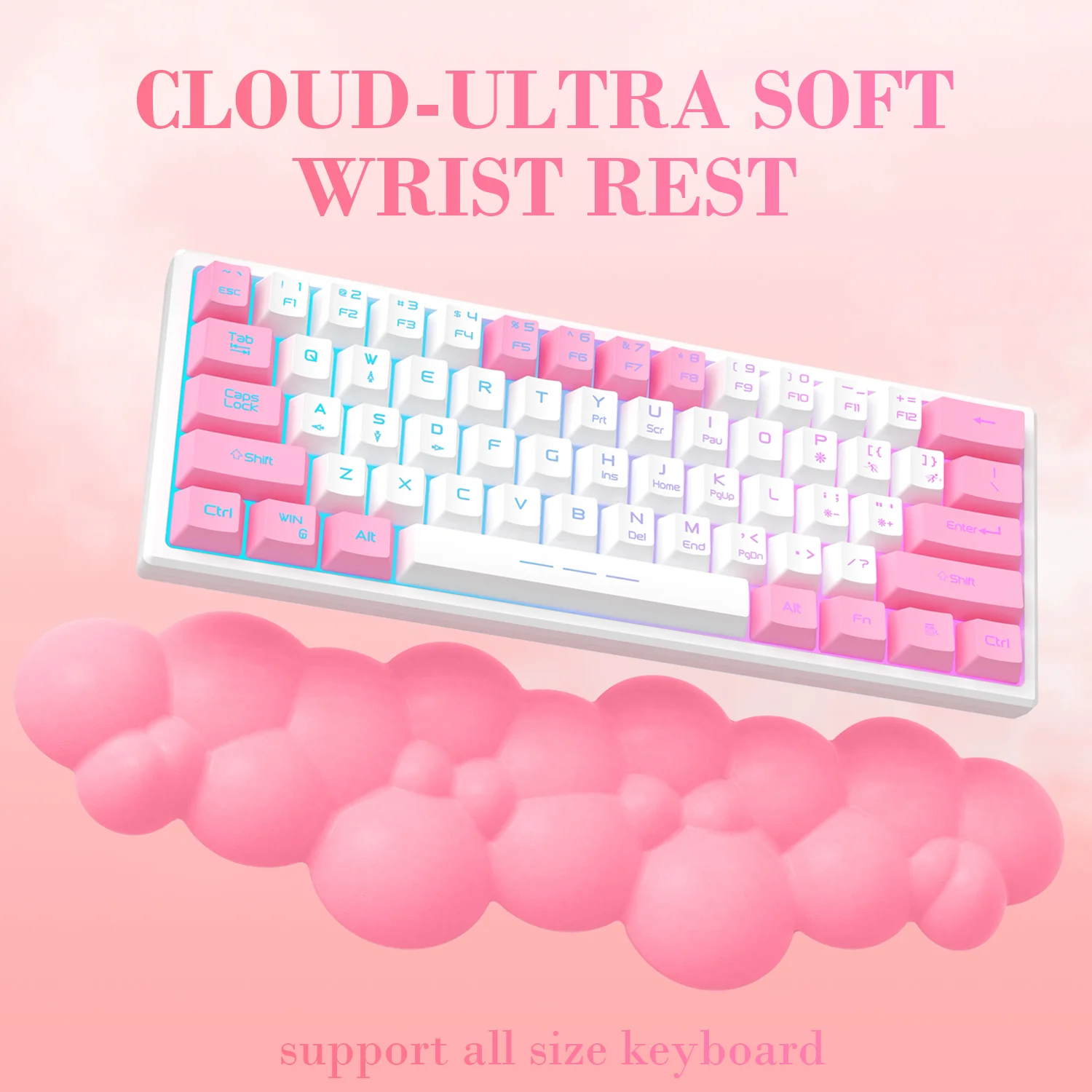 ATTACK SHARK Cloud Keyboard Wrist Rest - Image 81