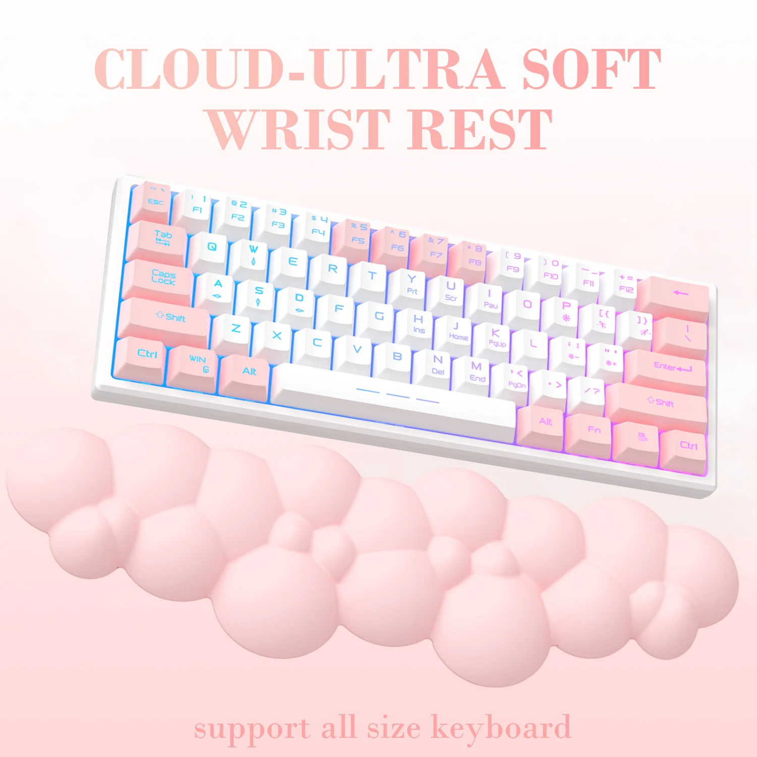 ATTACK SHARK Cloud Keyboard Wrist Rest - Image 90