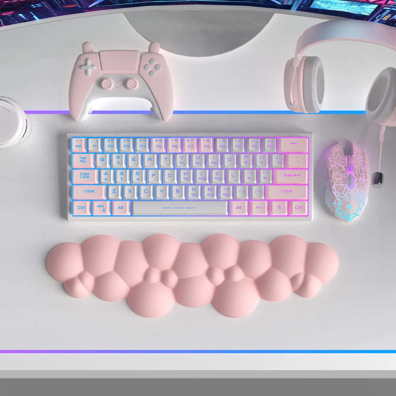 ATTACK SHARK Cloud Keyboard Wrist Rest - Image 97