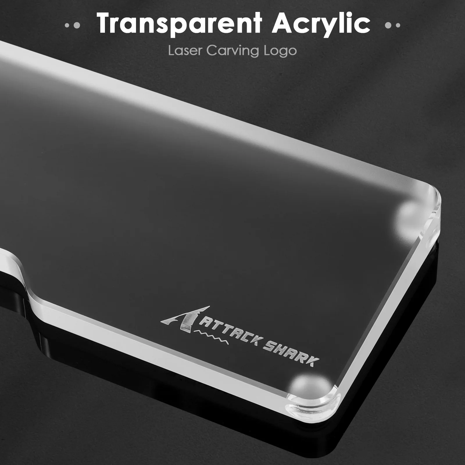 ATTACK SHARK ACRYLIC WRIST REST - Image 16