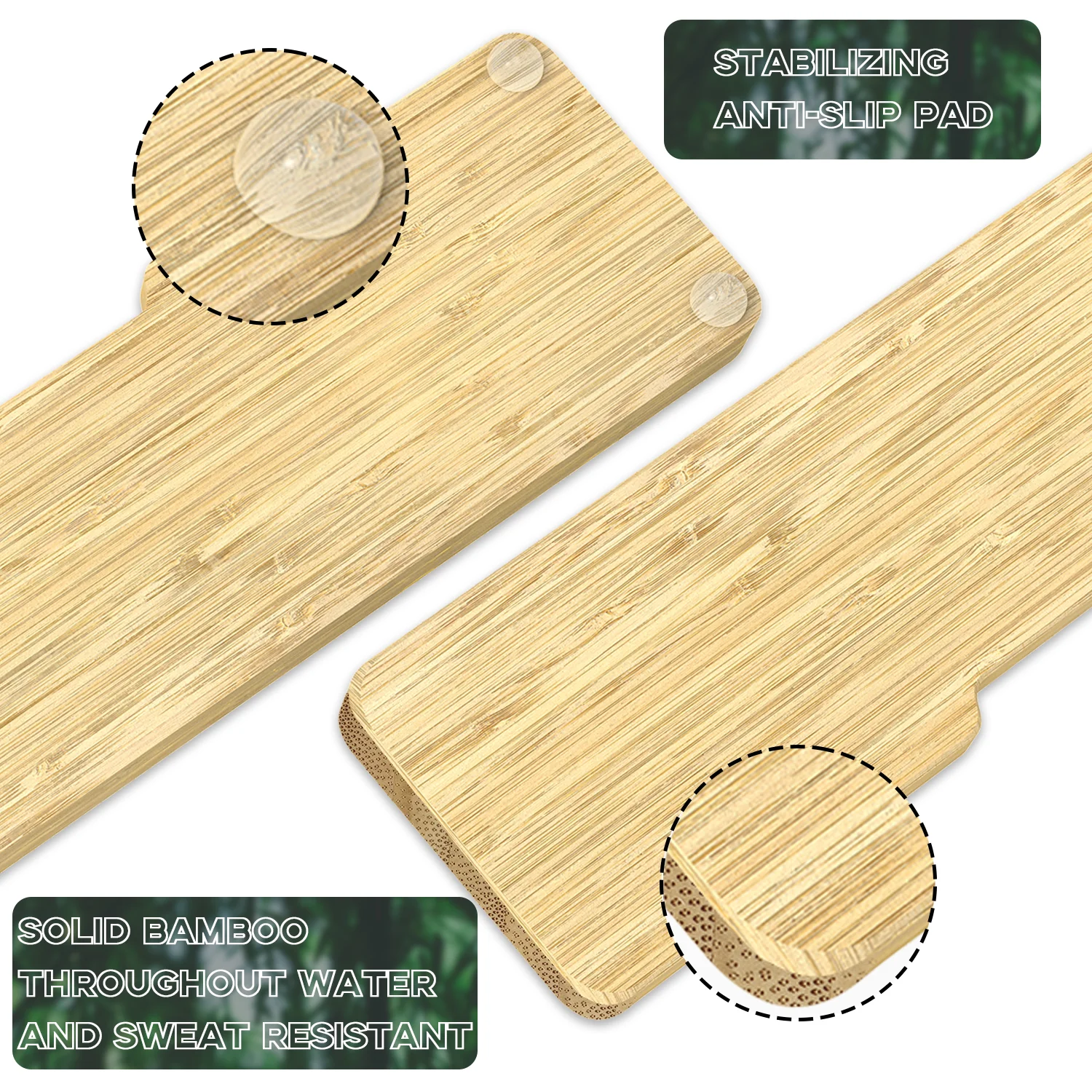 ATTACK SHARK WZ01 Bamboo Wrist Rest - Image 12