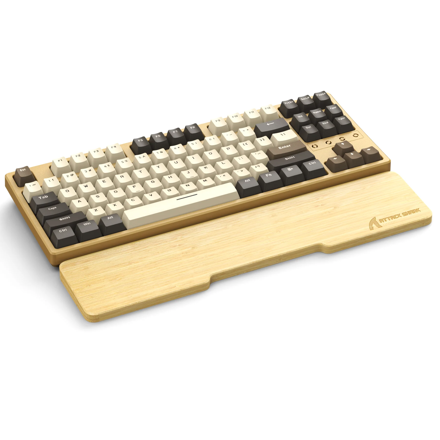 ATTACK SHARK WZ01 Bamboo Wrist Rest - Image 15