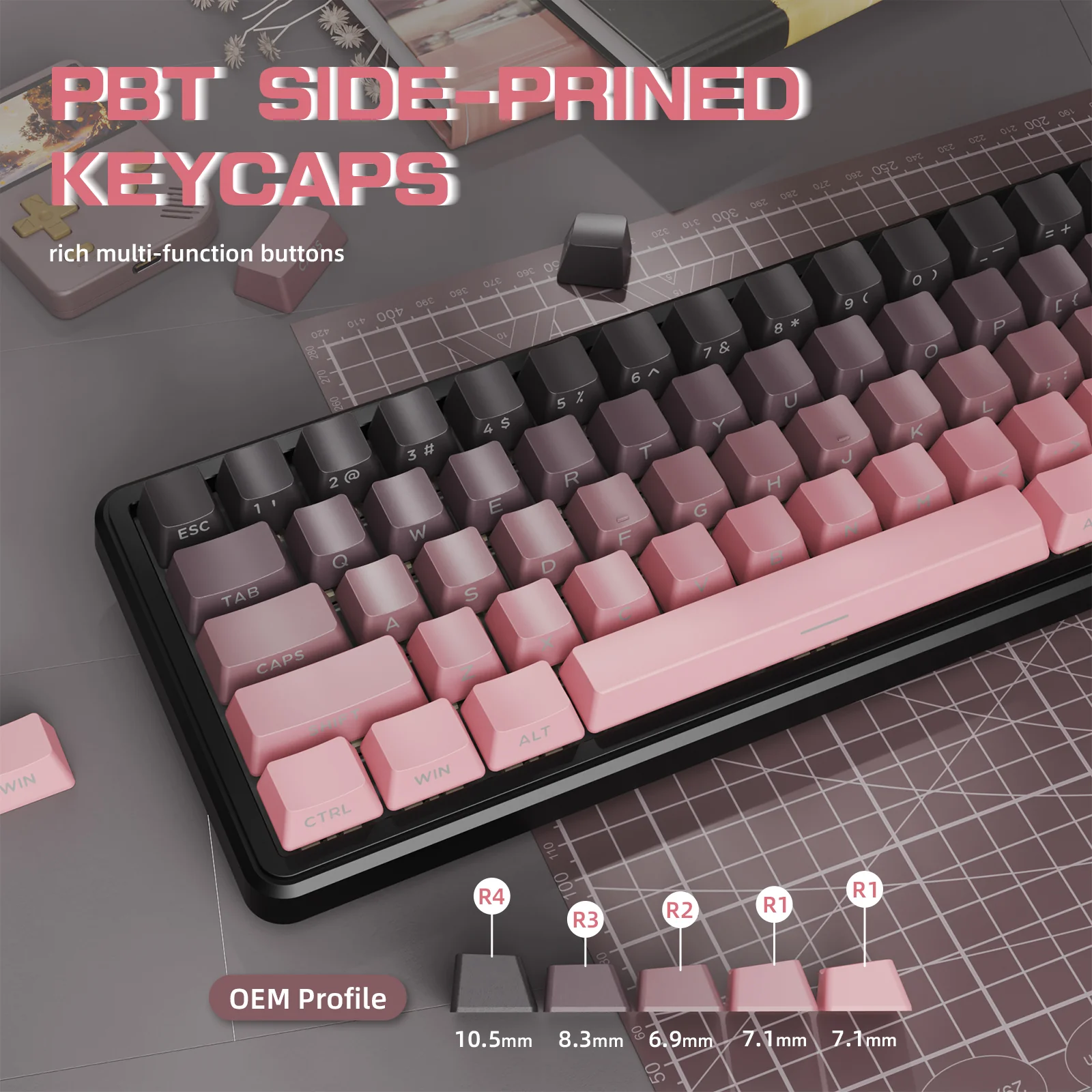 ATTACK SHARK X66 Wireless Mechanical Keyboard with 8K Coiled Cable - Image 32