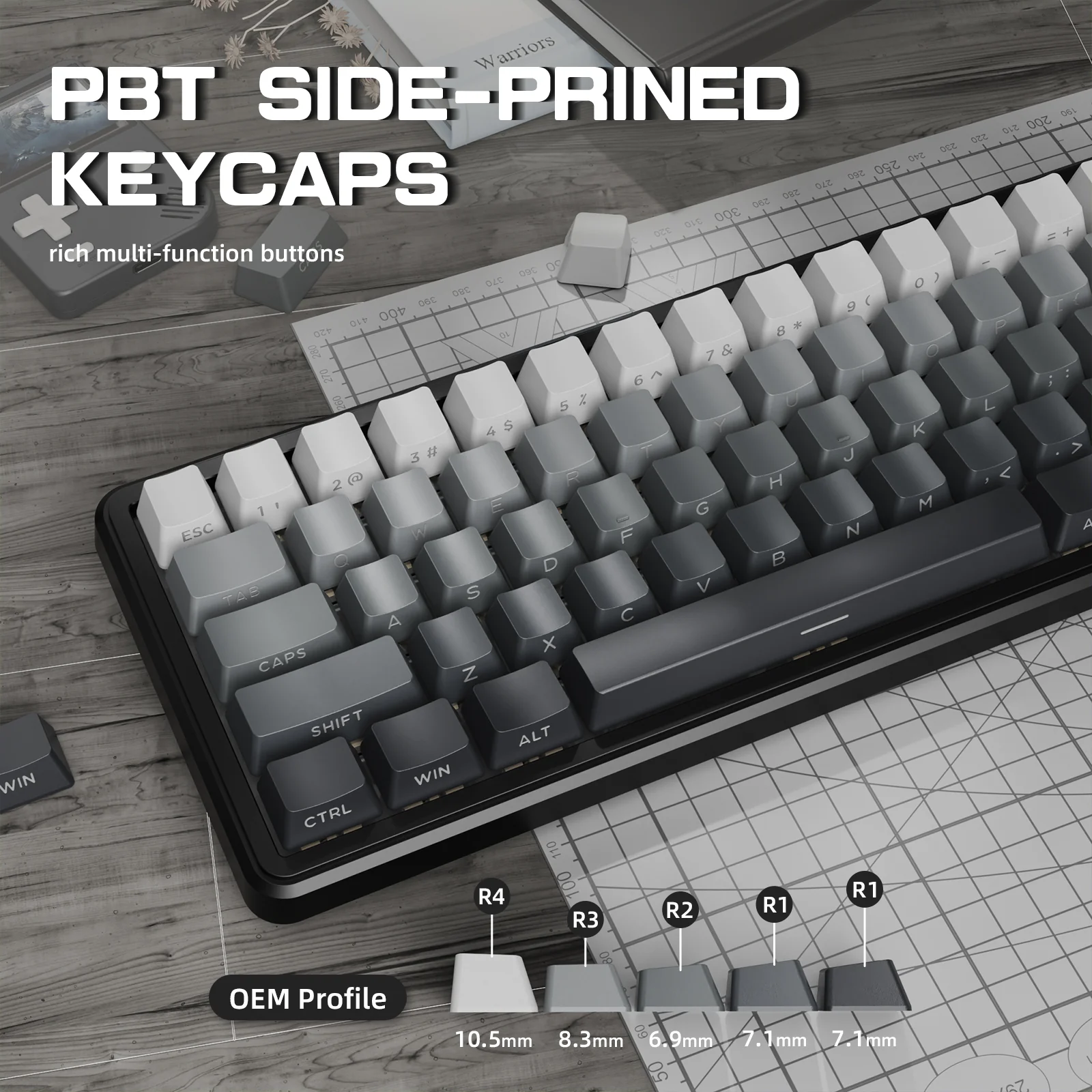 ATTACK SHARK X66 Wireless Mechanical Keyboard with 8K Coiled Cable - Image 5