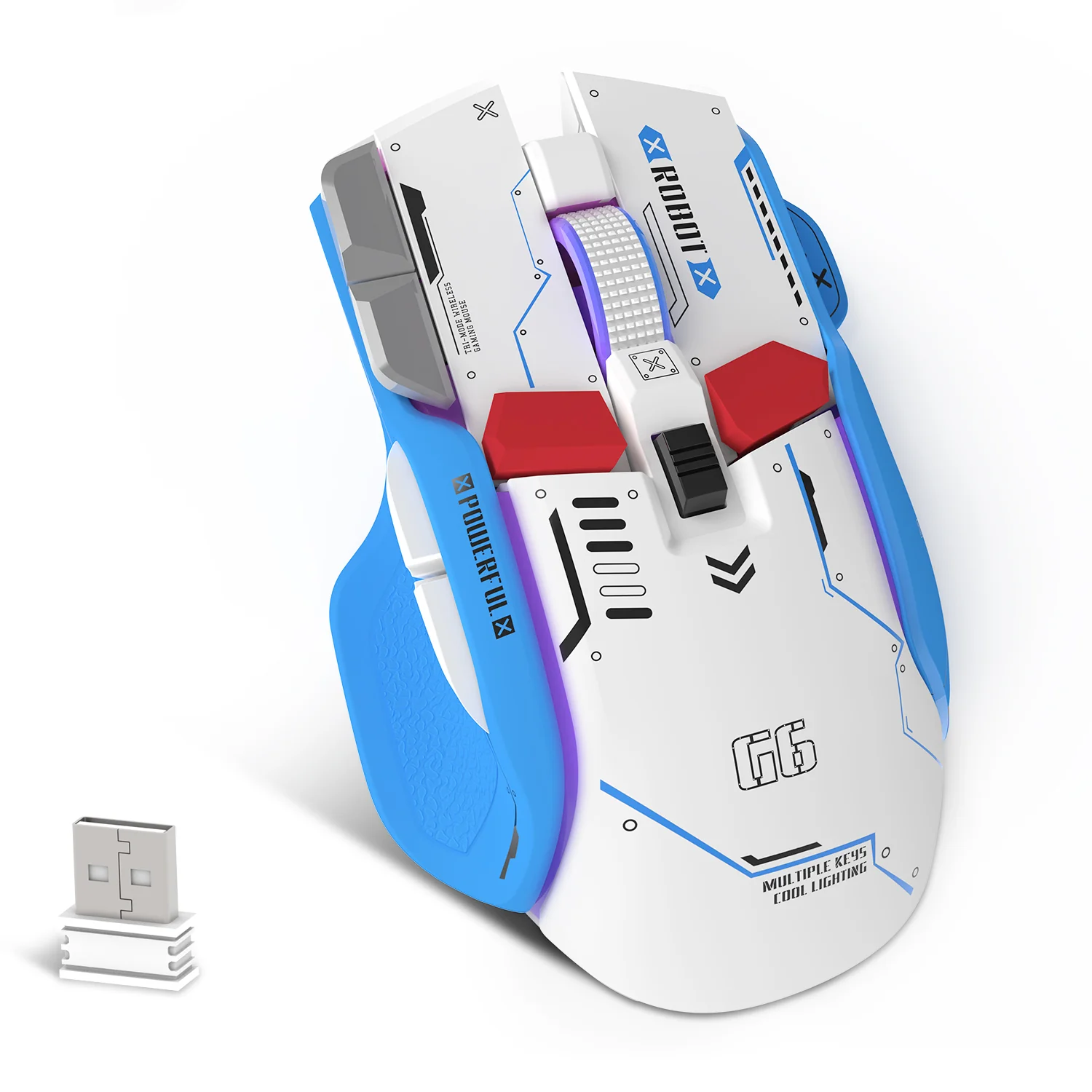 ATTACK SHARK G6 Tri-mode Gaming Mouse - Image 23