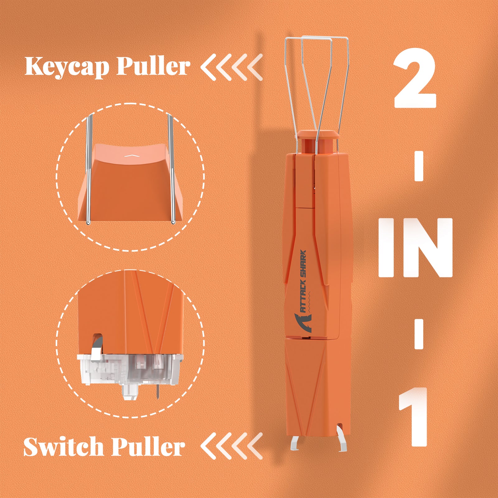 ATTACK SHARK KS01 KEYCAP & SWITCH PULLER - Image 11