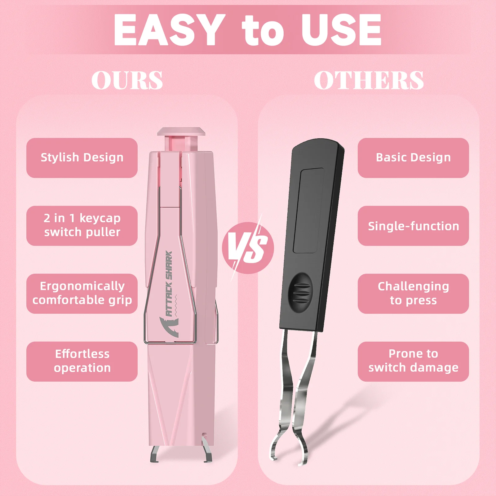 ATTACK SHARK KS01 KEYCAP & SWITCH PULLER - Image 23