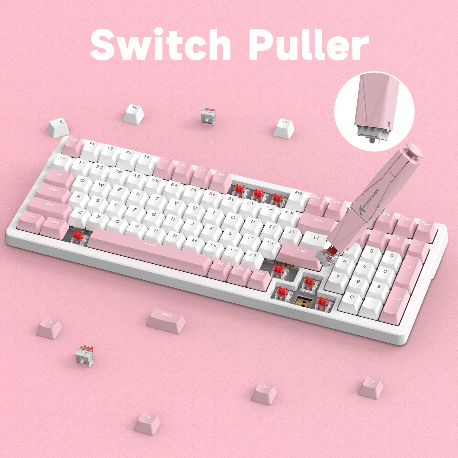 ATTACK SHARK KS01 KEYCAP & SWITCH PULLER - Image 25