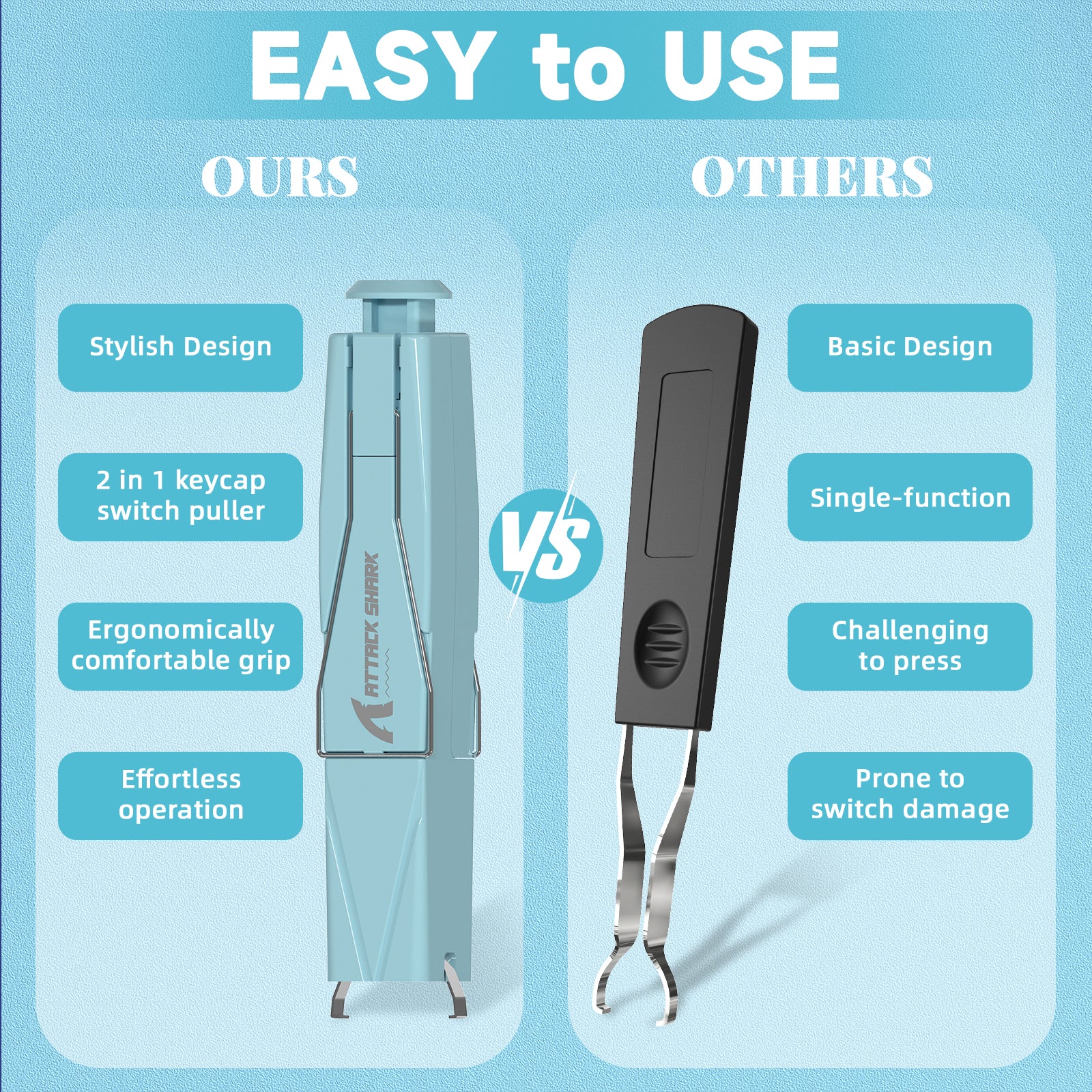 ATTACK SHARK KS01 KEYCAP & SWITCH PULLER - Image 41