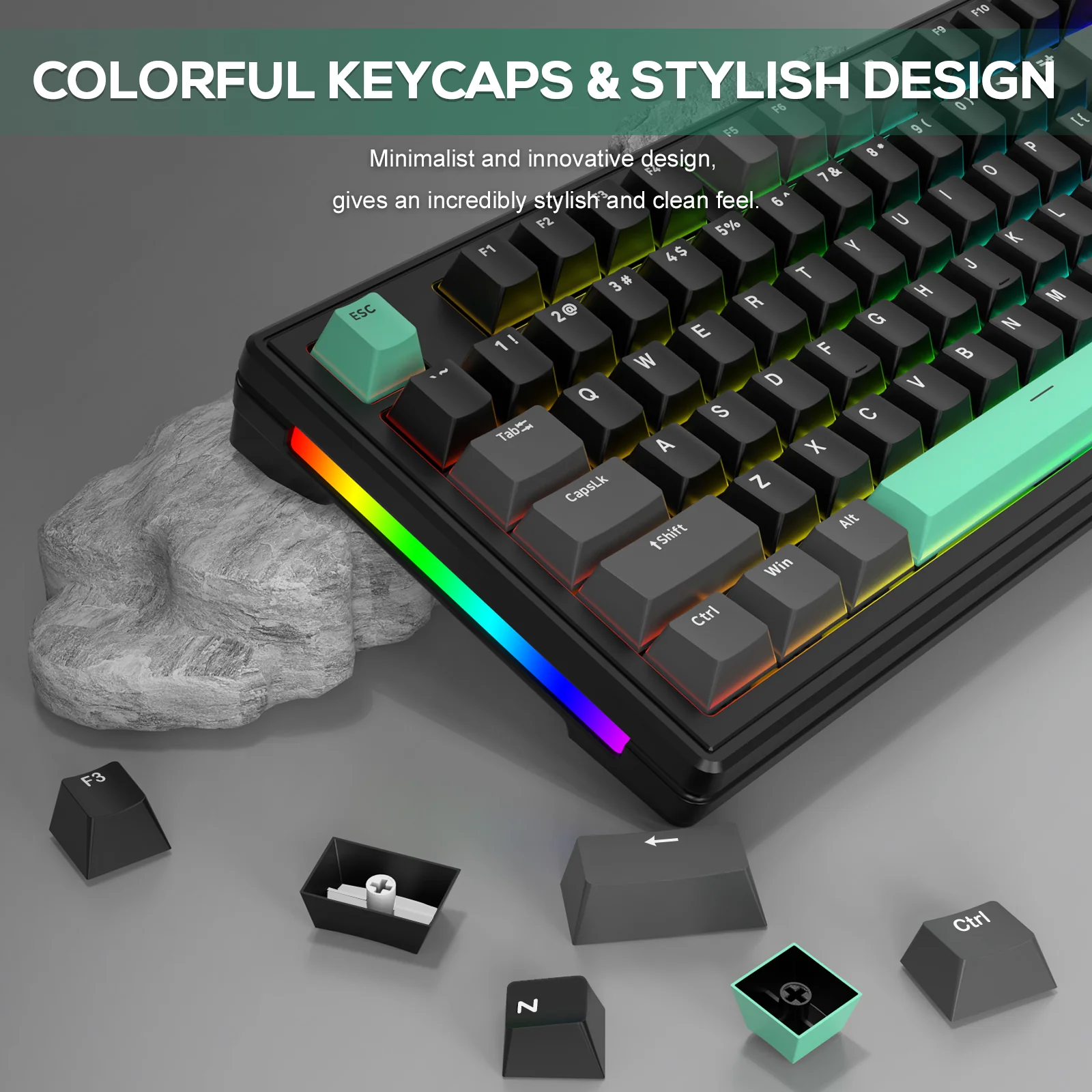 ATTACK SHARK M87 Wireless Mechanical Keyboard - Image 22