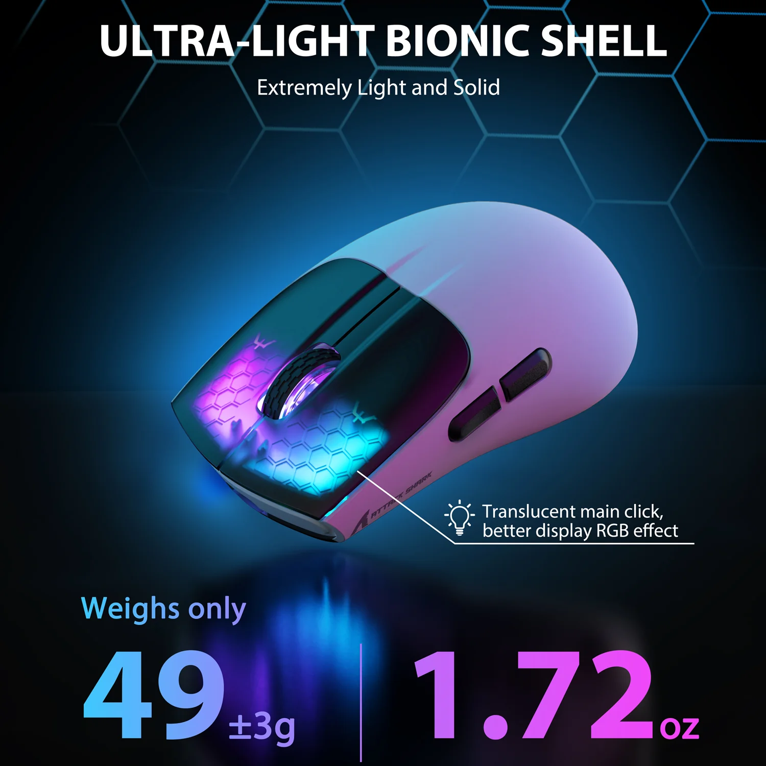ATTACK SHARK X5 Wireless Gaming Mouse - Image 20