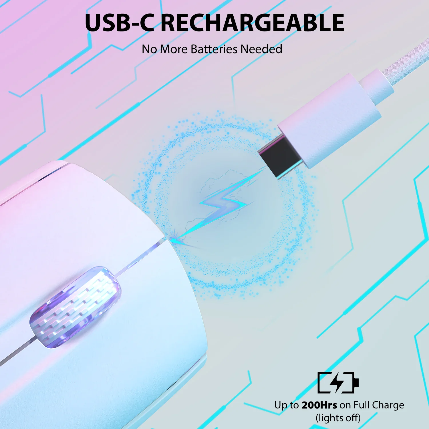 ATTACK SHARK X5 Wireless Gaming Mouse - Image 5