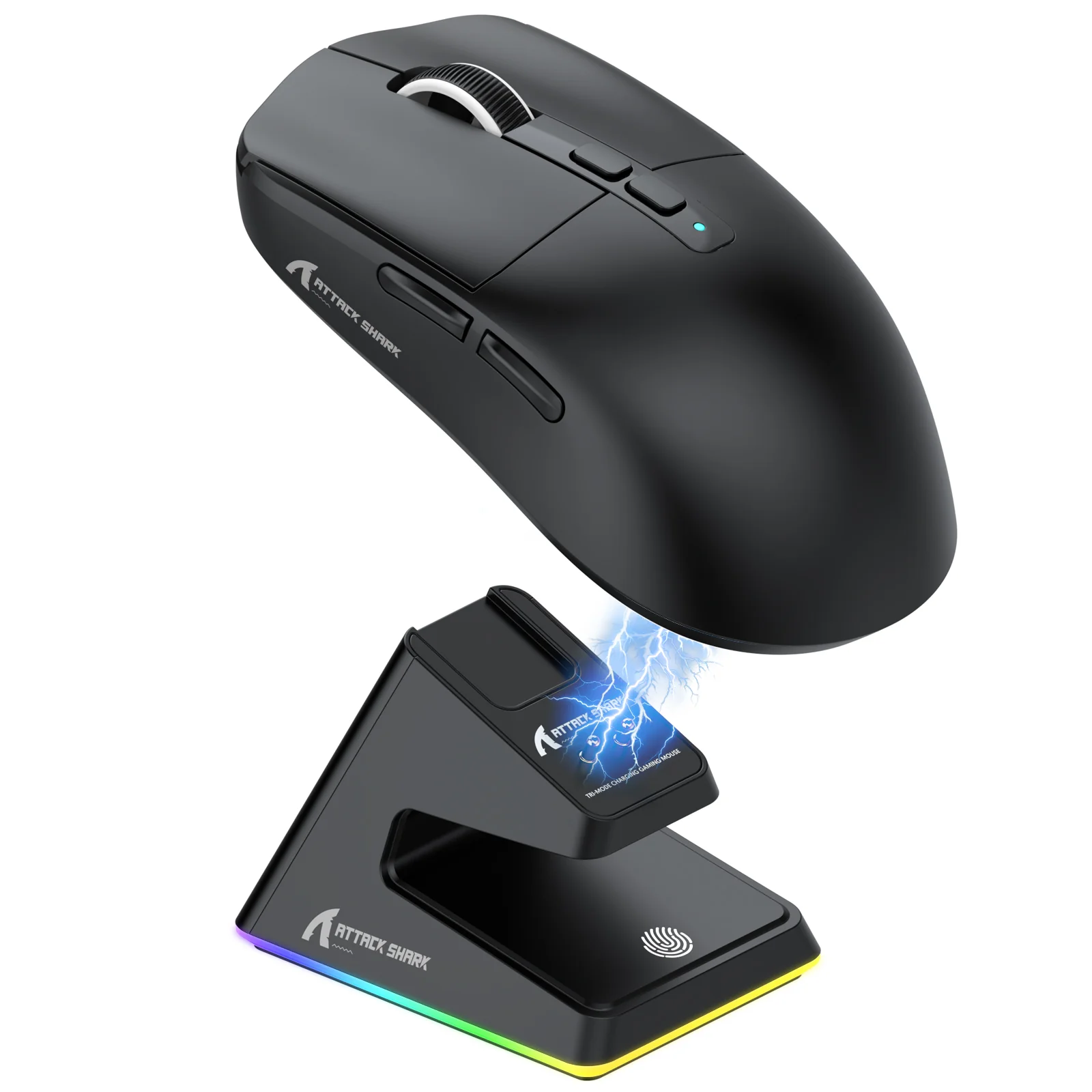 ATTACK SHARK X6 Three Modes Gaming Mouse With Charging Dock - Image 9